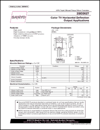 Click here to download 2SD2627 Datasheet