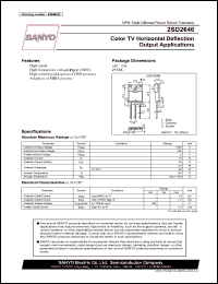 Click here to download 2SD2646 Datasheet