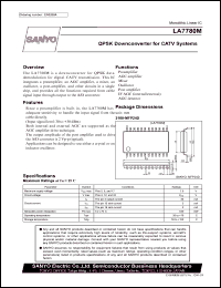 Click here to download LA7780M Datasheet
