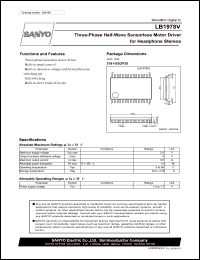Click here to download LB1978V Datasheet