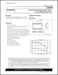 Click here to download LB1995 Datasheet