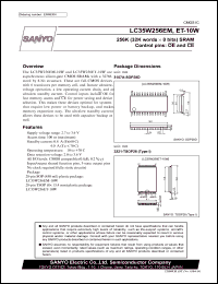 Click here to download LC35W256EM Datasheet