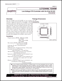 Click here to download LC72344W Datasheet