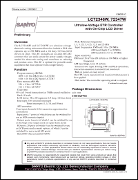 Click here to download LC72346W Datasheet