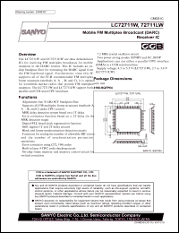 Click here to download LC72711LW Datasheet