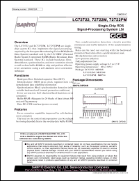 Click here to download LC72722 Datasheet