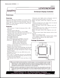 Click here to download LC74732 Datasheet