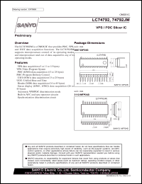 Click here to download LC74792 Datasheet