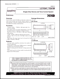 Click here to download LC75341 Datasheet