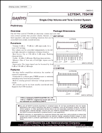 Click here to download LC75341M Datasheet