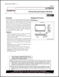 Click here to download LC75814V Datasheet