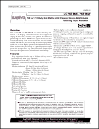 Click here to download LC75816E Datasheet