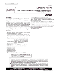 Click here to download LC75817E Datasheet
