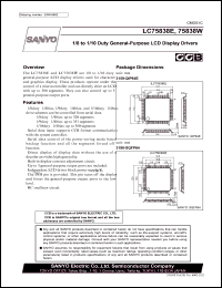Click here to download LC75838 Datasheet
