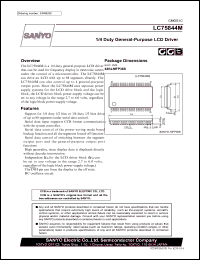Click here to download LC75844M Datasheet