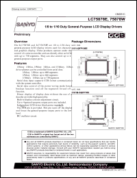 Click here to download LC75878E Datasheet