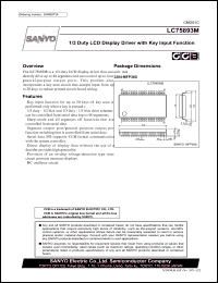 Click here to download LC75893M Datasheet