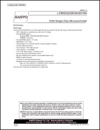 Click here to download LC863216 Datasheet