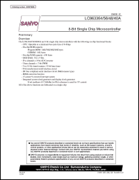 Click here to download LC863340A Datasheet