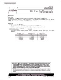 Click here to download LC86E6548 Datasheet