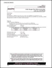 Click here to download LC86E6560 Datasheet