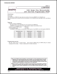 Click here to download LC86P6548 Datasheet