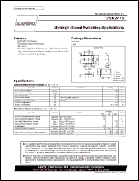 Click here to download 2SK2775 Datasheet