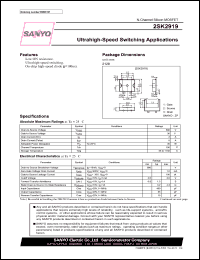 Click here to download 2SK2919 Datasheet