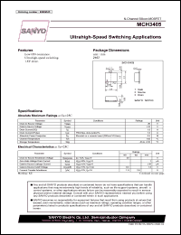 Click here to download MCH3405 Datasheet