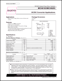Click here to download MCH6103 Datasheet