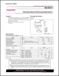 Click here to download MCH6613 Datasheet