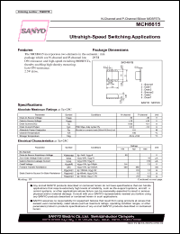 Click here to download MCH6615 Datasheet