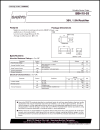 Click here to download SBH15-03 Datasheet