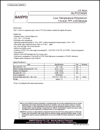 Click here to download ALP121AGX Datasheet