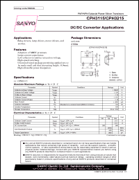 Click here to download CPH3115 Datasheet