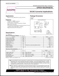 Click here to download CPH3216 Datasheet