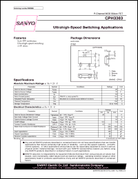 Click here to download CPH3303 Datasheet