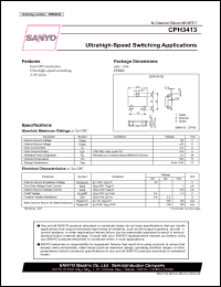 Click here to download CPH3413 Datasheet