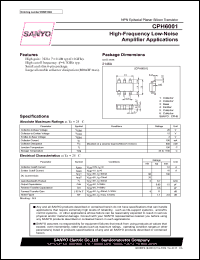Click here to download CPH6001 Datasheet