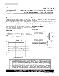 Click here to download LA75675M-S Datasheet
