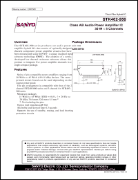 Click here to download STK402-950 Datasheet