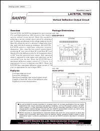 Click here to download LA7876N Datasheet