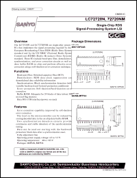 Click here to download LC72720N Datasheet