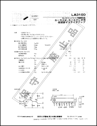 Click here to download LA3150 Datasheet