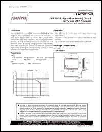 Click here to download LA75676 Datasheet