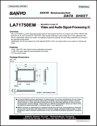 Click here to download LA71750EM Datasheet