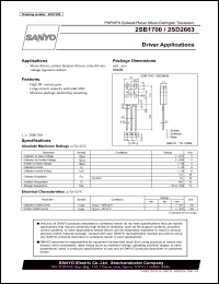 Click here to download 2SB1700 Datasheet
