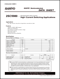 Click here to download 2SC5980 Datasheet