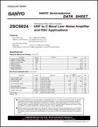 Click here to download 2SC6024 Datasheet