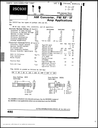Click here to download 2SC930 Datasheet